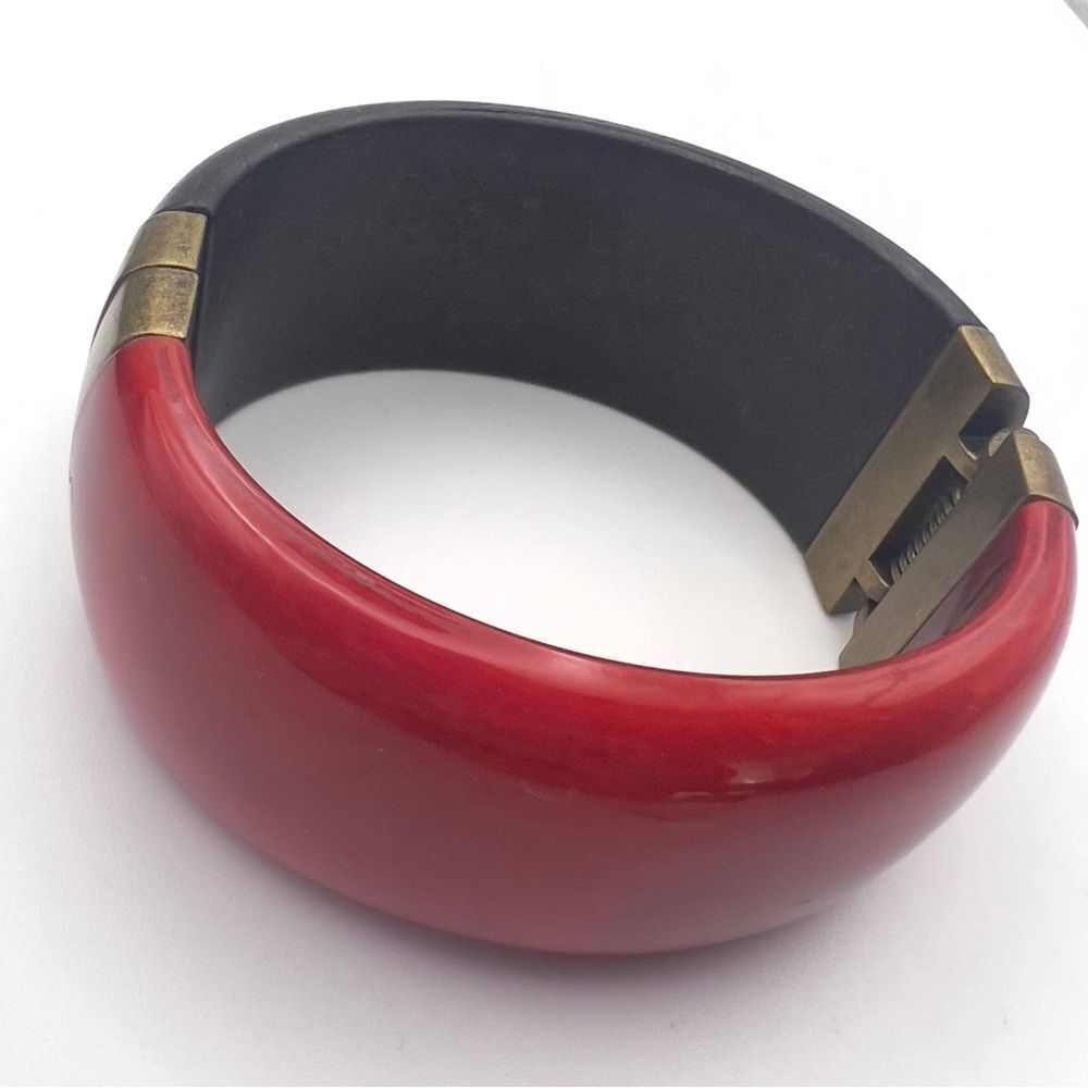 Premier designs Red and black bangle Bracelet